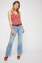 So Many Seams Flare Jeans By Free People Denim
